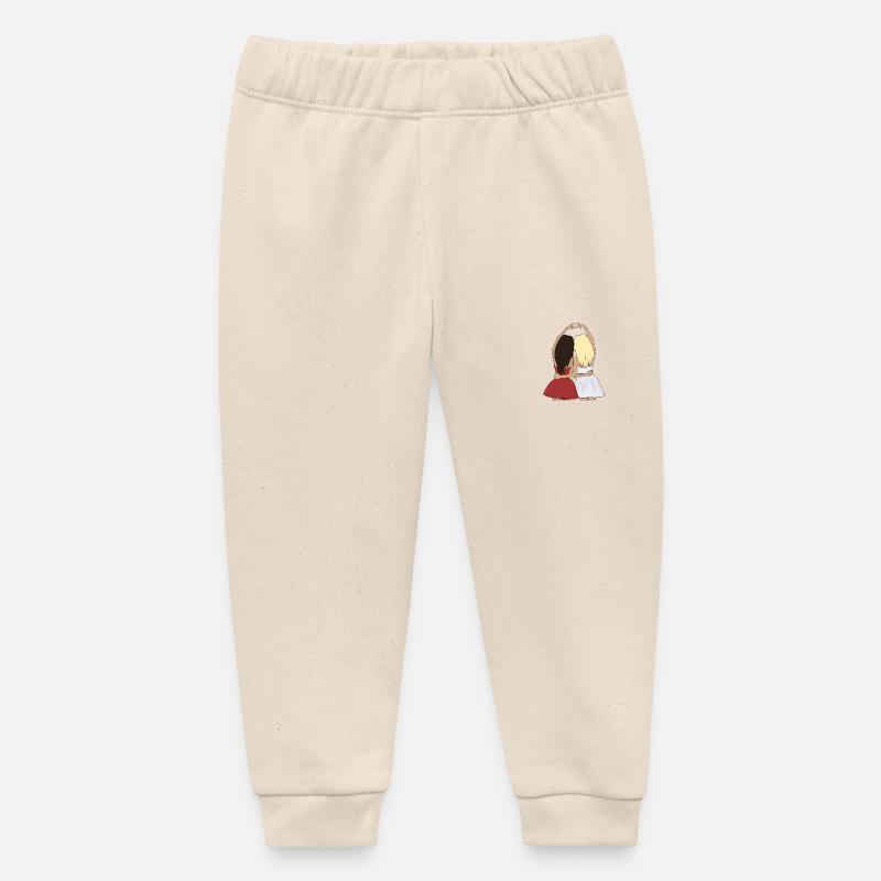 Meilleur ami - Pantalon de jogging bébé bio Stanley/Stella - écru doux