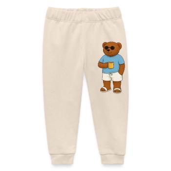 Björn from Malmö - Baby Organic Sweatpants by Stanley/Stella - soft Ecru - Front