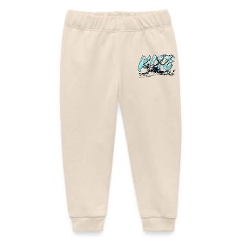 KITE surfing kitesurfing kitesurfing kitesurfing - Baby Organic Sweatpants by Stanley/Stella - soft Ecru - Front