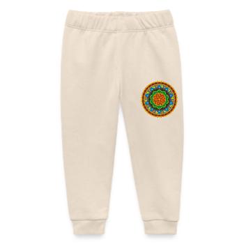 Tribal Mandala - Baby Organic Jogginghose Baby Tumbler von Stanley/Stella - Natur - Vorne