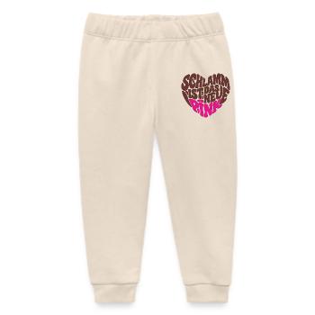 Schlamm ist das neue Pink - Herz Form - Herzform - Baby Organic Jogginghose Baby Tumbler von Stanley/Stella - Natur - Vorne