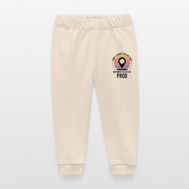 Entwickler Programmierer Programmierer Prod Testing Humor Baby Organic Jogginghose Baby Tumbler von Stanley/Stella