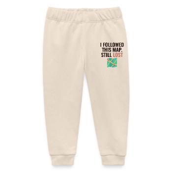 Ich bin dieser Karte noch lustig GIS gefolgt - Baby Organic Jogginghose Baby Tumbler von Stanley/Stella - Natur - Vorne