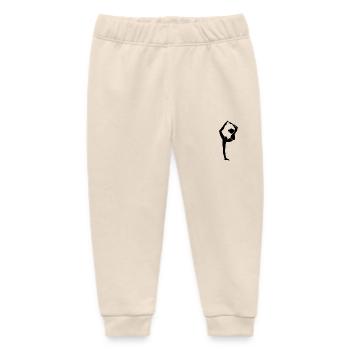 Yoga Kunst Perfekte Balance als Lebensweg - Baby Organic Jogginghose Baby Tumbler von Stanley/Stella - Natur - Vorne