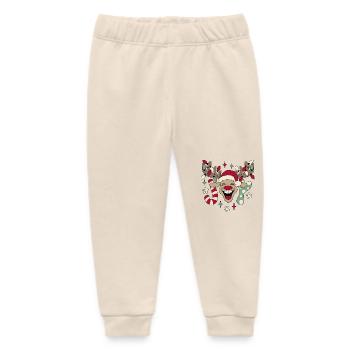 Rentier Rudolph Weihnachten Ugly Christmas Sweater - Baby Organic Jogginghose Baby Tumbler von Stanley/Stella - Natur - Vorne