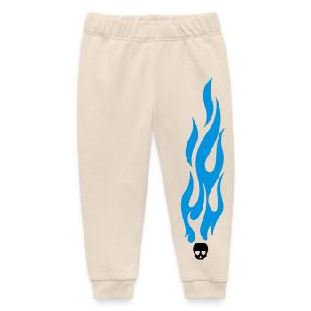 flammen - Baby Organic Jogginghose Baby Tumbler von Stanley/Stella - Natur - Vorne