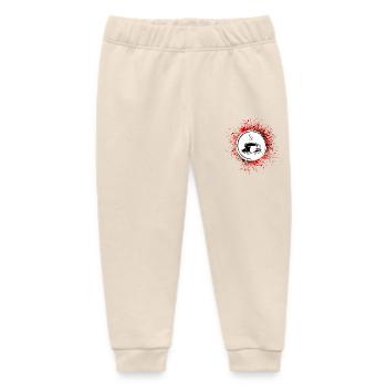 Coffee cup - Baby Organic Sweatpants by Stanley/Stella - soft Ecru - Front