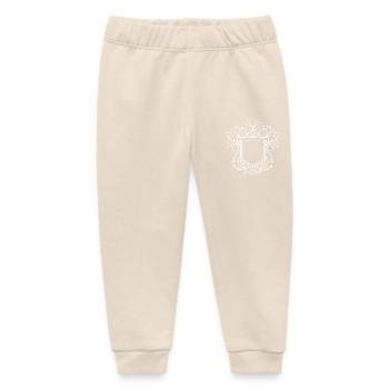 Coat of arms symbol - Baby Organic Sweatpants by Stanley/Stella - soft Ecru - Front