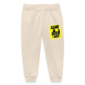 Hochzeit Game Over 2025 Junggesellenabschied - Baby Organic Jogginghose Baby Tumbler von Stanley/Stella - Natur - Vorne