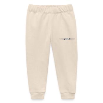 2025 Strich Symbol - Baby Organic Jogginghose Baby Tumbler von Stanley/Stella - Natur - Vorne