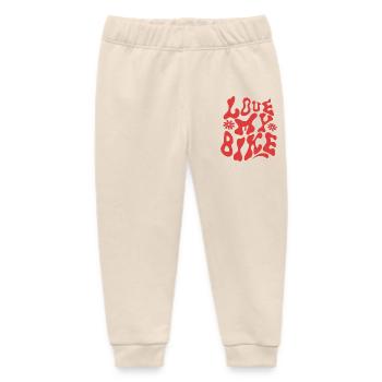 J’adore mon vélo - Pantalon de jogging bébé bio Stanley/Stella - écru doux - Devant
