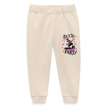 Carnival Party - Baby Organic Sweatpants by Stanley/Stella - soft Ecru - Front