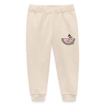 Watermelon - Baby Organic Sweatpants by Stanley/Stella - soft Ecru - Front