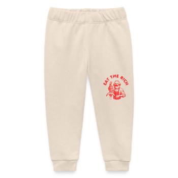 Eat the rich - Karl Marx Eat Döner Kebab Rich - Baby Organic Jogginghose Baby Tumbler von Stanley/Stella - Natur - Vorne