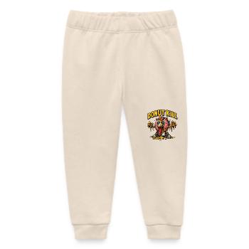 DONUT KILL - Baby Organic Sweatpants by Stanley/Stella - soft Ecru - Front
