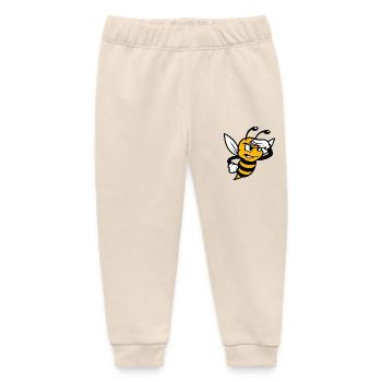 Biene sieht in die Ferne - Baby Organic Jogginghose Baby Tumbler von Stanley/Stella - Natur - Vorne