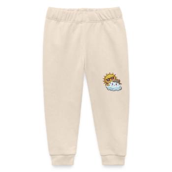 Sonja and Sören Wolkenfreund - Baby Organic Sweatpants by Stanley/Stella - soft Ecru - Front