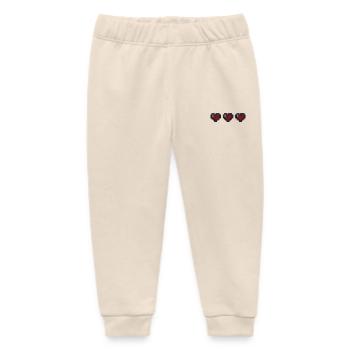 Three Lives - Baby Organic Sweatpants by Stanley/Stella - soft Ecru - Front