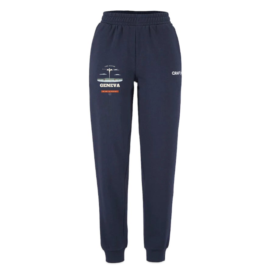 Geneva badge on a craft community 2.0 women's sweatpants, dark navy