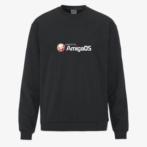 PoweredByAmigaOS white - CRAFT Community 2.0 Sweatshirt 