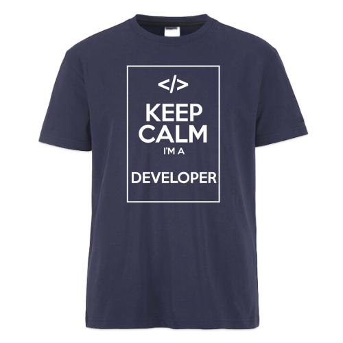 Keep Calm I'm a developer - CRAFT Community 2.0 T-Shirt