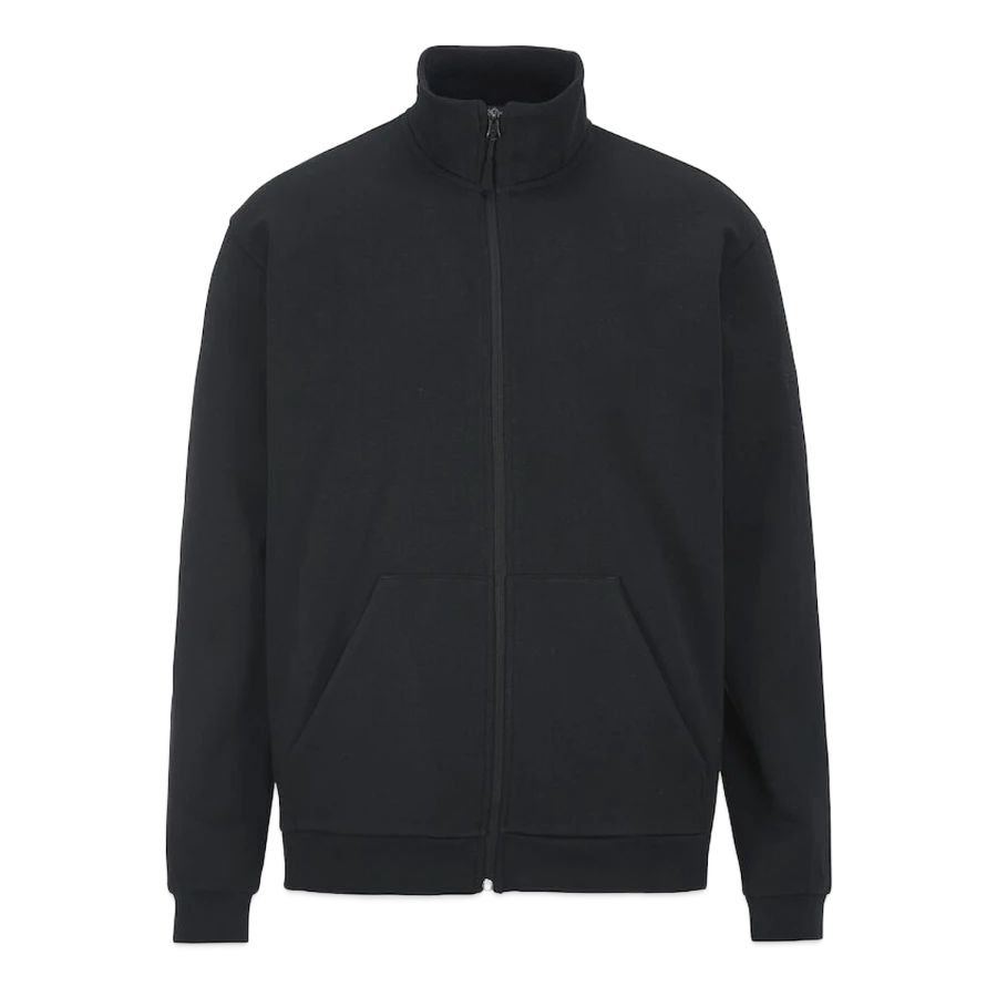 Geneva badge on a craft community 2.0 sweat jacket, black