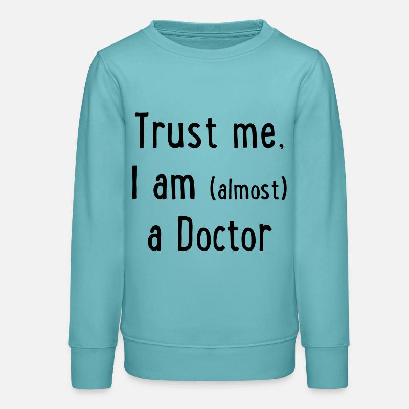 Médecin - Sweat ado bio Stanley/Stella - turquoise pastel
