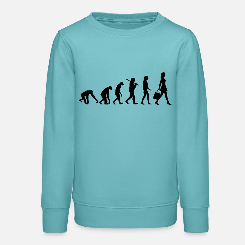 WOMEN EVOLUTION - Sweat ado bio Stanley/Stella - turquoise pastel