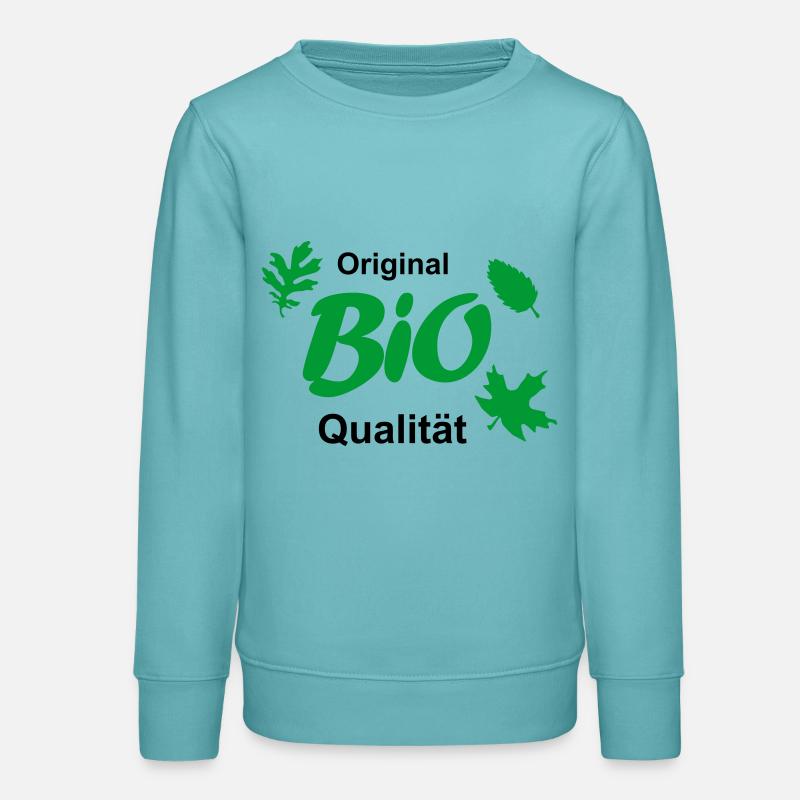 bio - Teens Organic Sweatshirt by Stanley/Stella - pastel turquoise