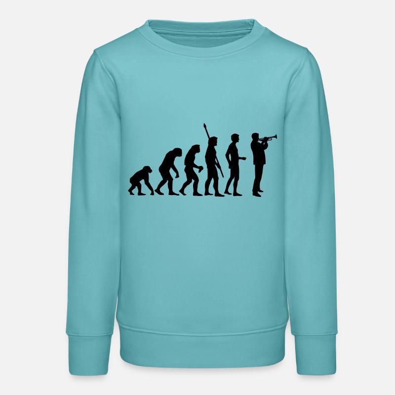 evolution_trompeter - Sweat ado bio Stanley/Stella - turquoise pastel