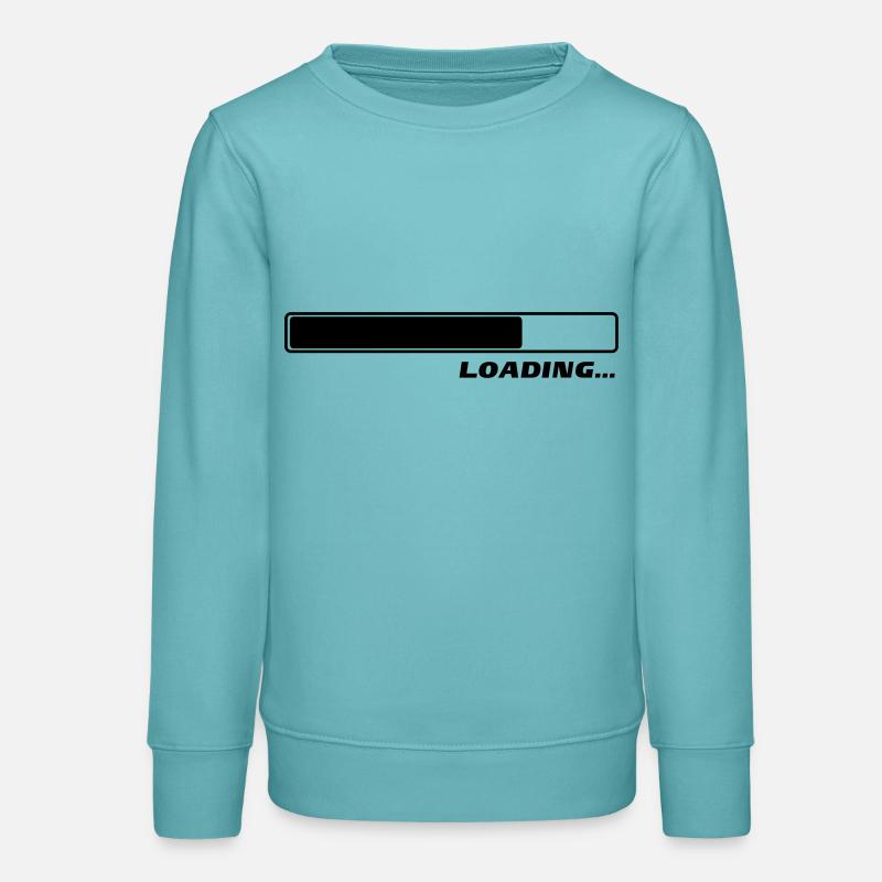Loading ... 1c - Teens Organic Sweatshirt by Stanley/Stella - pastel turquoise