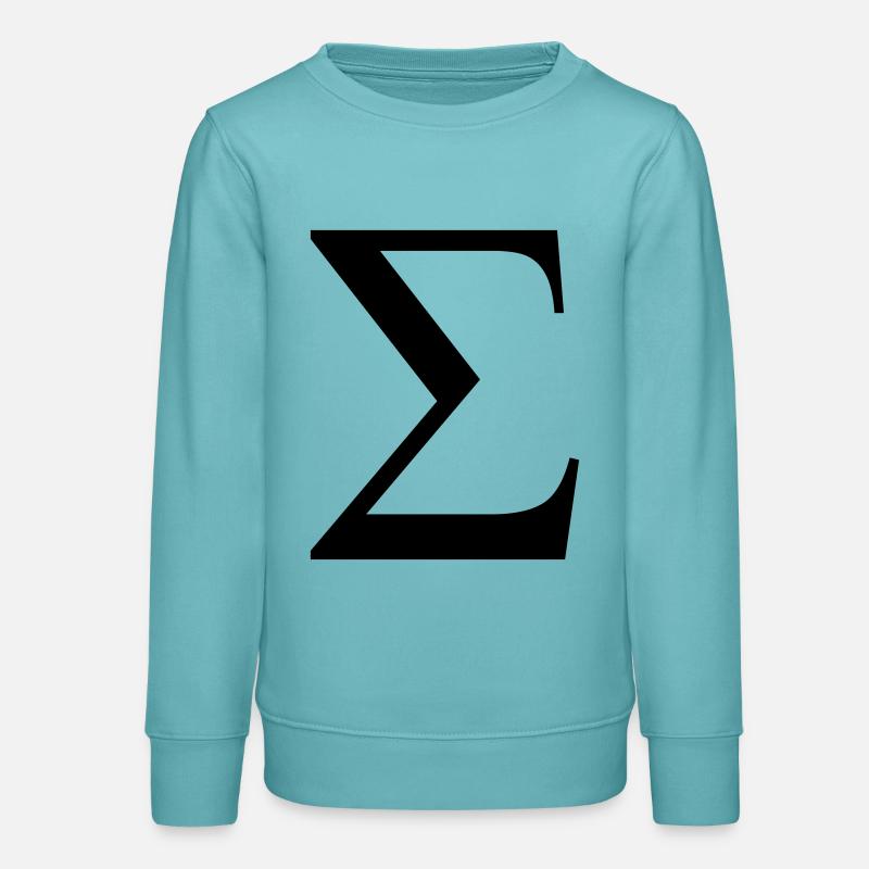 Sigma - Sweat ado bio Stanley/Stella - turquoise pastel