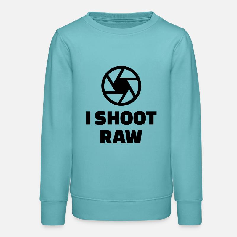 I shoot raw - Sweat ado bio Stanley/Stella - turquoise pastel