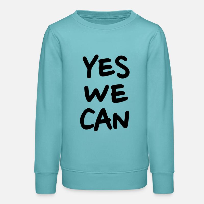 Yes we can - Sweat ado bio Stanley/Stella - turquoise pastel