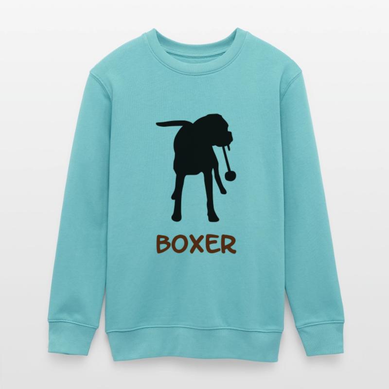 Boxer_2_cb Teenager Organic Sweatshirt Mini Changer von Stanley/Stella