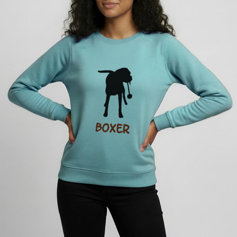 Boxer_2_cb Teenager Organic Sweatshirt Mini Changer von Stanley/Stella