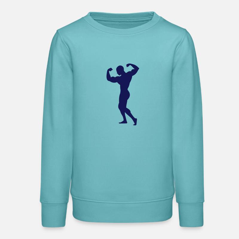 Adonis - Ein starker Mann - Teenager Organic Sweatshirt Mini Changer von Stanley/Stella - Pastelltürkis