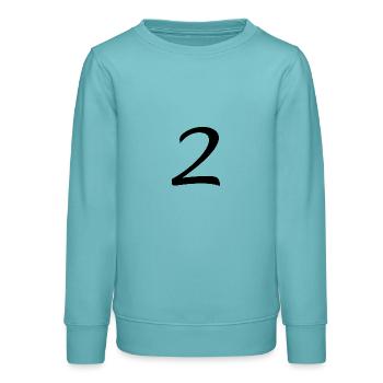 2 - Sweat ado bio Stanley/Stella - turquoise pastel - Devant - AI Model Teenager Male light (155cm)