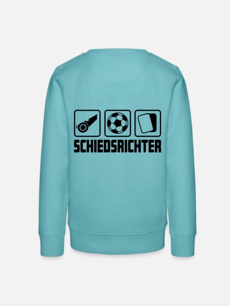 Schiedsrichter - Teenager Organic Sweatshirt Mini Changer von Stanley/Stella - Pastelltürkis