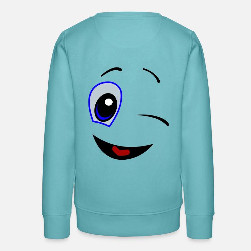 comic 2 - Sweat ado bio Stanley/Stella - turquoise pastel