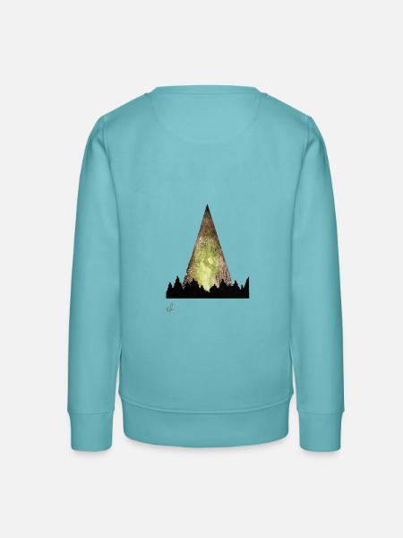 luca - Teenager Organic Sweatshirt Mini Changer von Stanley/Stella - Pastelltürkis