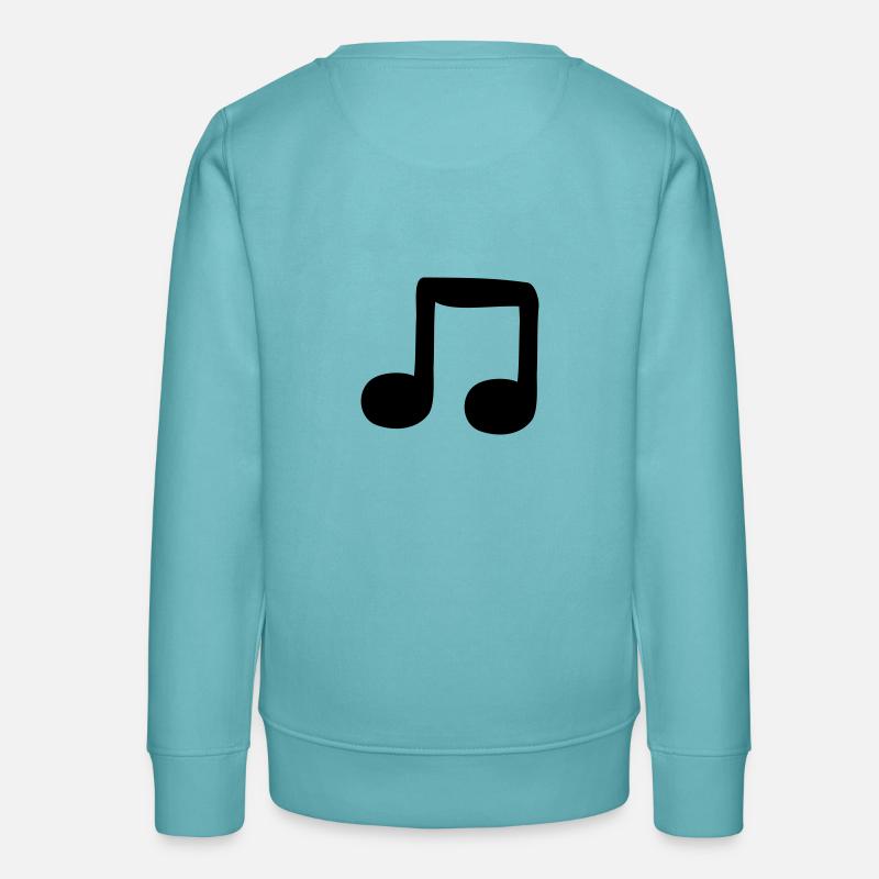quavers - Teens Organic Sweatshirt by Stanley/Stella - pastel turquoise