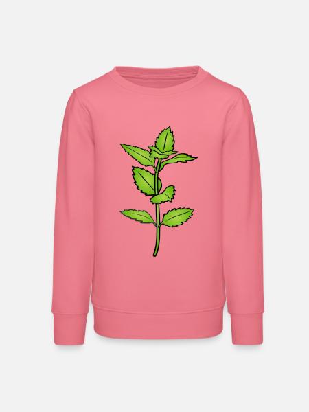 Kräuter - Teenager Organic Sweatshirt Mini Changer von Stanley/Stella - Pink 