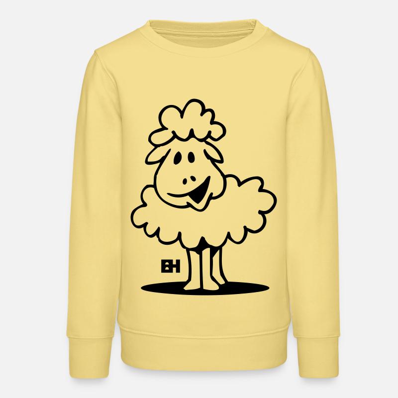 Mouton - Sweat ado bio Stanley/Stella - jaune viva 