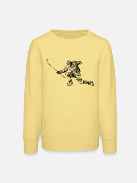 Eishockey - Teenager Organic Sweatshirt Mini Changer von Stanley/Stella - Gelb Viva 
