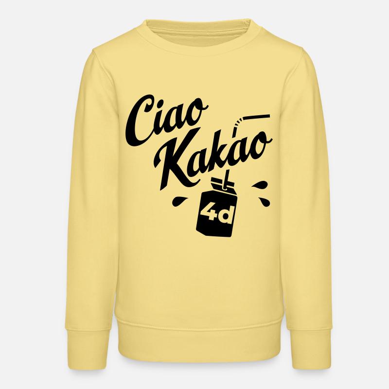 Diplômé de la classe 4d - Sweat ado bio Stanley/Stella - jaune viva