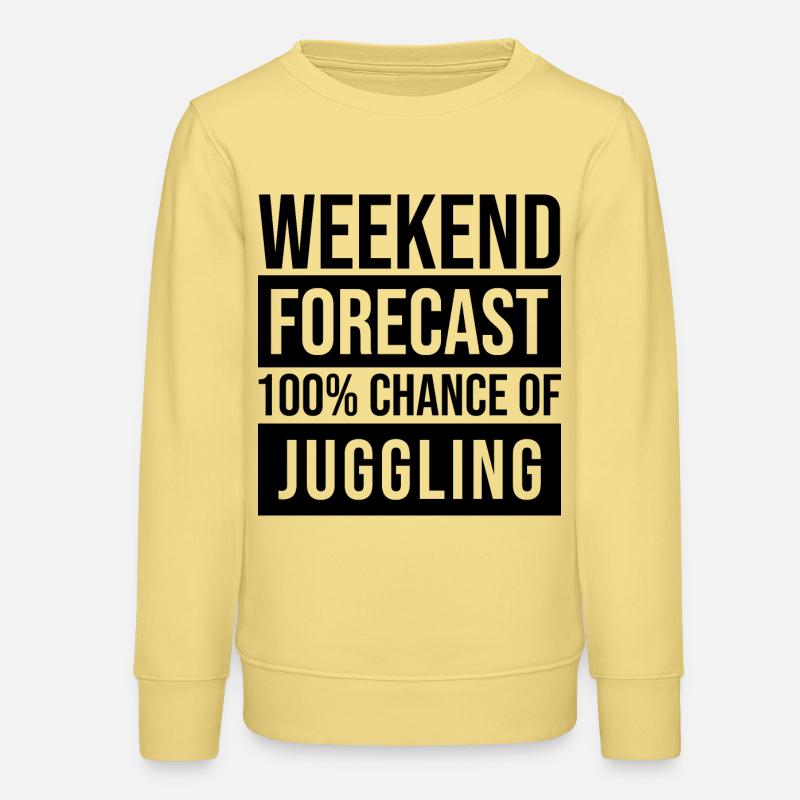 jonglør - Stanley/Stella junior sweatshirt økologisk - viva gul 