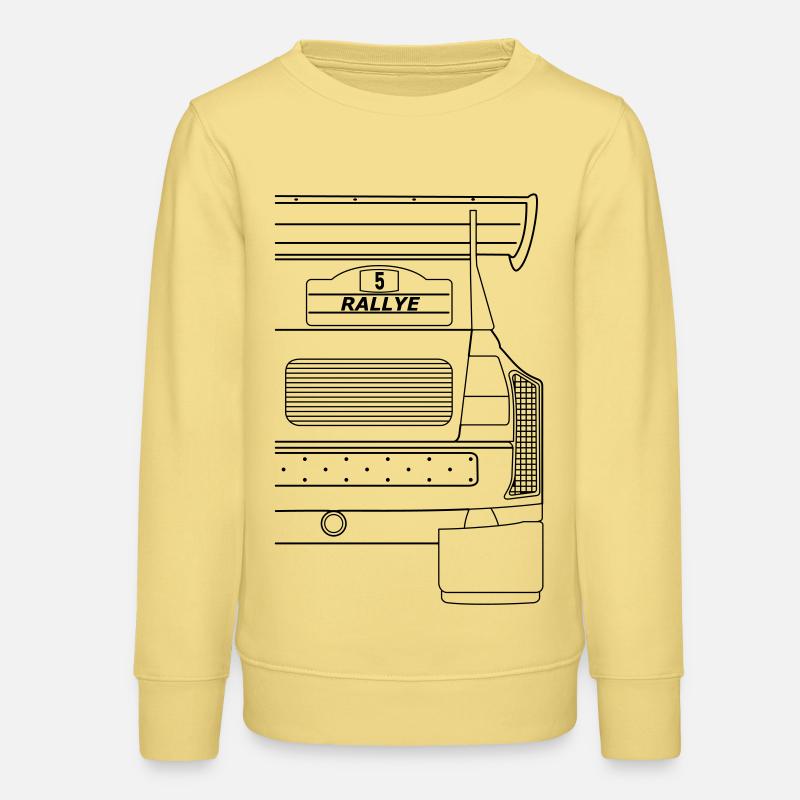 Rallye S1 E2 Sport Quattro Heck - Sweat ado bio Stanley/Stella - jaune viva