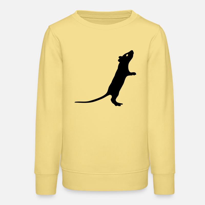 Rat - Sweat ado bio Stanley/Stella - jaune viva 