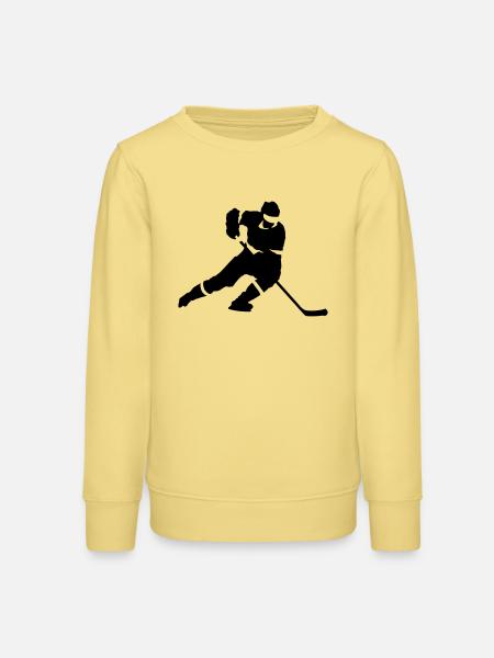 Eishockey - Teenager Organic Sweatshirt Mini Changer von Stanley/Stella - Gelb Viva